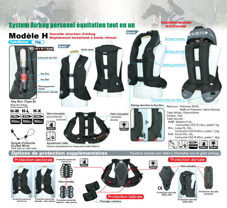 Gilet Airbag Light H - EQUITATION